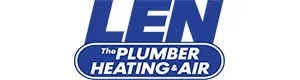 Len The Plumber Logo Len The Plumber Logo
