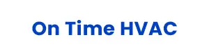 On Time HVAC Logo On Time HVAC Image Logo