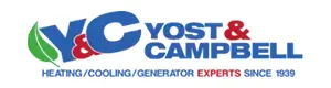 Yost & Campbell Heating, Cooling & Generators Logo Yost & Campbell Heating, Cooling & Generators Logo